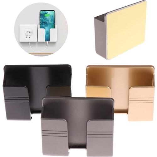 PC Material Mobile Phone Charging Stand Wall-mounted Rack On Bed Bedside Universal