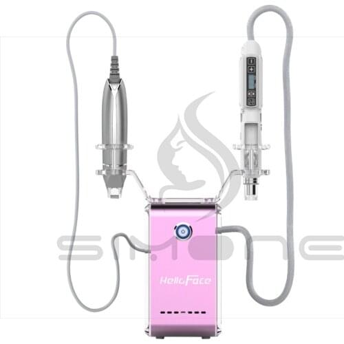 Micro Particle Non-invasive Facial Hydrating Machine Bionic Clip and Gun Anti Aging/Wrinkle Skin Activated Device