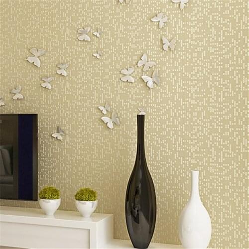 Wellyu papel de parede Modern simple non - woven wallpaper Pure color - color bedroom wallpaper living room study hallway