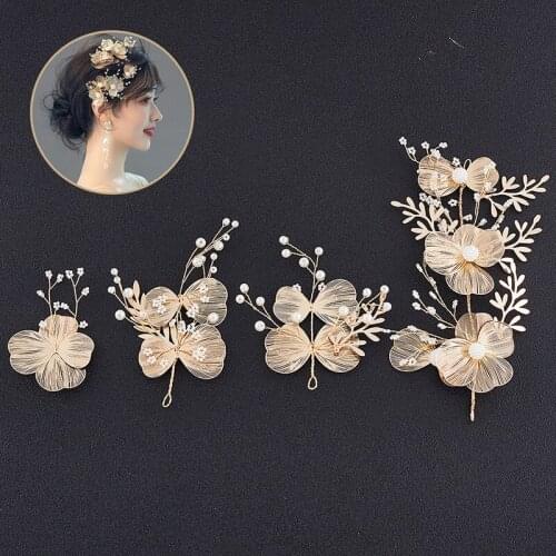 Wedding Jewelry Petal Hair Band Bride Wedding Headdress Handmade Hair Accessory Handmade Headband Dress Hair Accessories