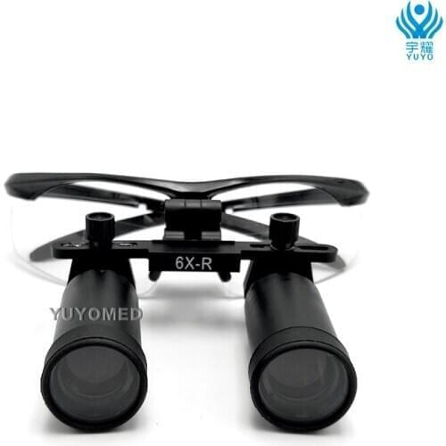 6XR Magnification Binocular Dental Surgery Surgical Medical Operation Equipment Tools Magnifier Loupes Optic Glasses