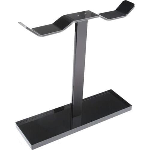 Top Portable Bidirectional Headphone Stand Acrylic Dual Balance Headset Stands Gaming Headset Holder Mount