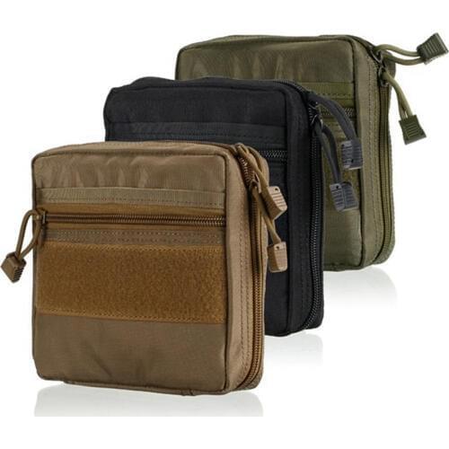 Outdoor Waterproof Military MOLLE EMT First Aid Kit Survival Gear Bag Tactical Multi Medical Kit or Utility Tool Belt EDC Pouch