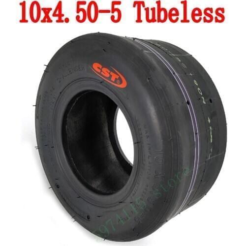 High Quality 10x4.50-5 Tubeless Tire 5 Inch Kart Drift Tire 10 * 4.50-5 Racing Smooth Tire Parts