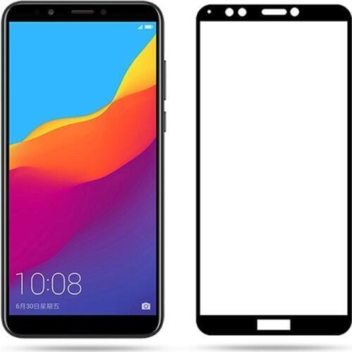 Full Cover Tempered Glass Screen Protector for Huawei Y9 2018 FLA-LX1 FLA-LX2 FLA-LX3 FLA-AL20 AL00 LA10 Enjoy 8 Plus Glass film