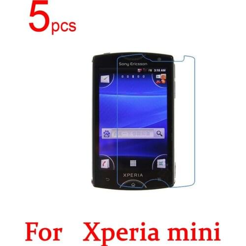 5pcs Ultra Clear Matte Nano anti-Explosion LCD Screen Protector Film Cover for Sony Xperia Mini ST15i Neo V MT11 UL SOL22 Film