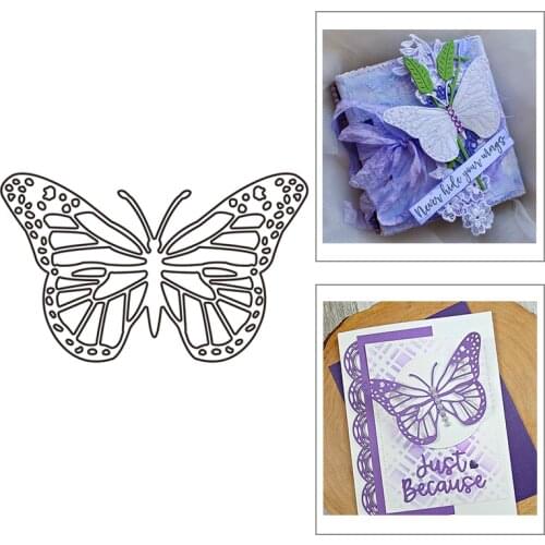 2021 New Animal Butterfly Metal Cutting Dies For DIY Craft Making Greeting Card Album Paper Scrapbooking No Clear Stamps Sets