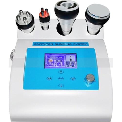 40K 4 In 1Multipolar RF Laser Vacuum Lipo Ultrasonic Cavitation Fat Burning Wrinkles Removal Skin Lifting Tightening Machine