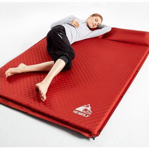 2 Person Automatic Inflatable Mattress Beach Cushion Picnic Pad Hking Cycling Car Back Sex Bed Picnic Travel Outdoor Camping Mat