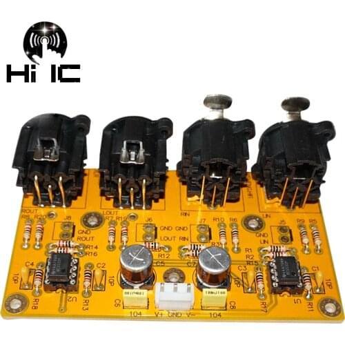 Balance preamp Balanced(XLR) to Unbalanced (RCA)/ Unbalanced (RCA) to Balanced(XLR) RCA to XLR Converter Switch Board
