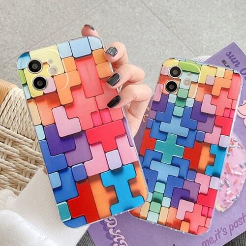 Fashion Creative Phone Case For IPhone 11 Pro Max Mini TPU IPhone 12 Pro Max 7 8 Plus SE 2020 Soft Shell Colorful Back Cover