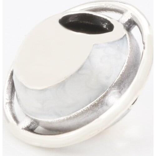 DoDoFly Authentic 925 Sterling Silver Interstellar planet beads Fit Original Bracelet Necklace Pendant DIY Jewelry Making