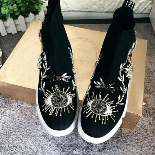 Nail jewelry stone socks shoes tide brand