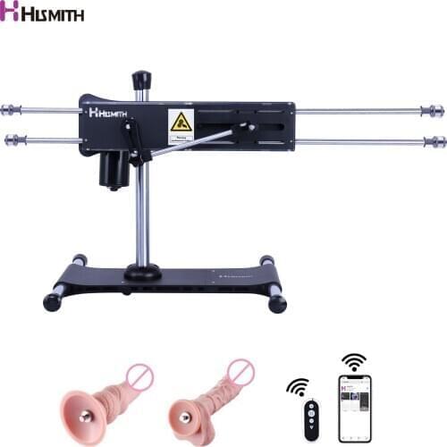Hismith Sex Machine KlicLok System AK-06 Series Double-Headed Penetration Intelligent APP Remote Control Love Machine for Couple