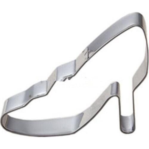 High Heeled Shoes Cookie Tools Cake Stencil Kitchen Cupcake Decoration Template Mold Cookie Coffee Stencil Mold Baking Baking