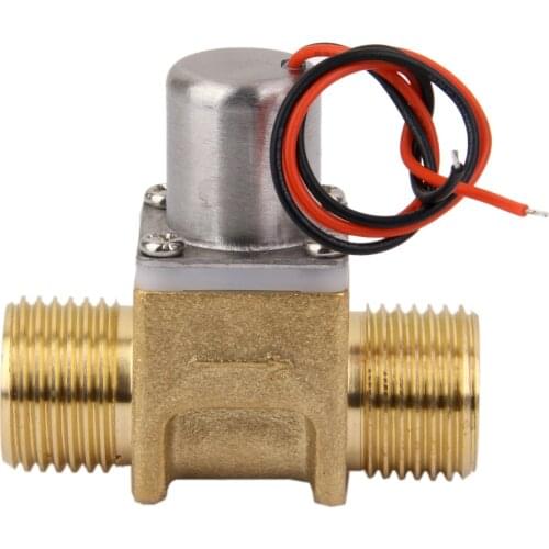 Universal Brass G1/2 Bi-stable Pulse Electric Solenoid Water Valve 3.6V DC