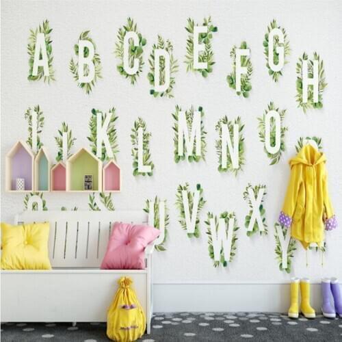 YOUMAN Custom Photo Wallpaper 26 Letter Theme Childrens Room Art Home Decor Wallpapers Restaurant Mural Wall Painting 3d Wall