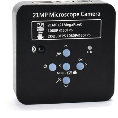 34MP 2K 1080P 3400W TF Video Recorder HDMI USB Industrial Electronic Laboratory Digital Video Microscope Camera