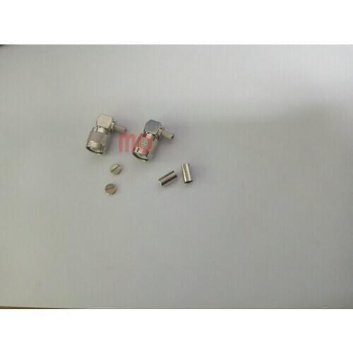500PCS TNC Crimp Plug Male Right Angle for LMR195 RG58 RG400 RG142 cable Selling