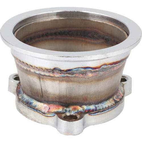 Stainless Steel Turbo Downpipe Adapter Flange T3 to 3in V-Band Adaptor Fits for GT2560R