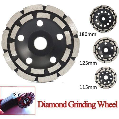 115/125/180mm Diamond Grinding Wheel Disc Bowl Shape Grinding Cup Concrete Granite Stone Ceramics Tools