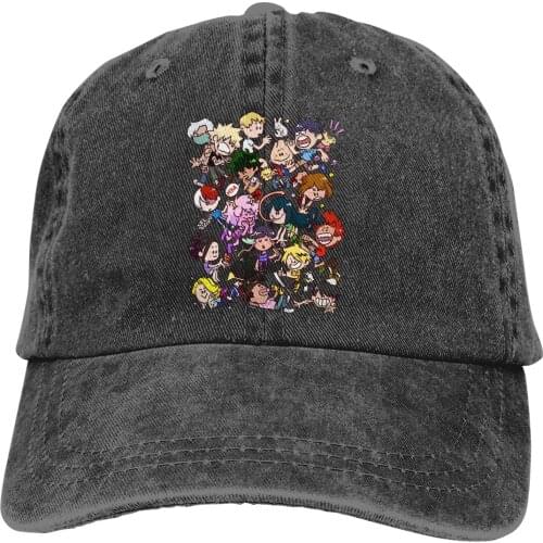 Class 1A Baseball Cap Men MY HERO Academia Anime Caps colors Women Summer Snapback Caps