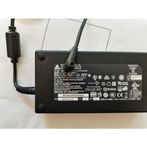 NEW Original Delta 230W 19.5V 11.8A ADP-230EB T 6.0mm Charger for ASUS ROG Zephyrus GX501GI-XS74 Gaming Laptop AC Adapter