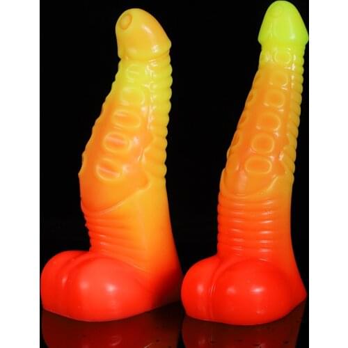 New Liquid Silicone Huge Colorful Seahorse Anal Dildos Super Big Butt Plug Animal Penis Masturbators Sex Toys for Woman Lesbian