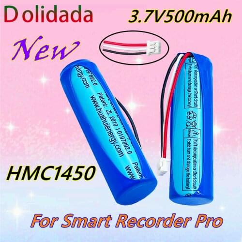 New Original battery HMC1450 for Smart Recorder Pro3.7V500MAH14*50
