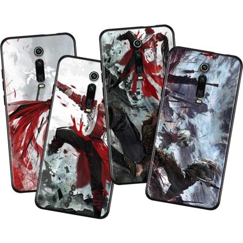 HOT NarakaBladepoint Silicone Cover For Xiaomi Redmi K40 Gaming K30i K30T K30S K30 Ultra K20 10X Pro Black Phone Case