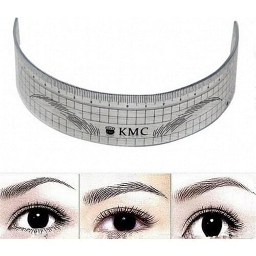 Professional Thrush Positioning Ruler Flexible Plastic Eyebrow Ruler Eyebrow Tattoo Equipment Makeup Products Tattoo Accessories
