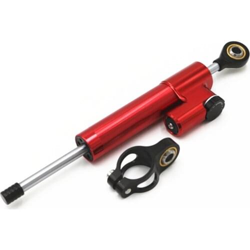 Electric Scooter Steering Damper Stabilizer -Universal Motorcycle Aluminum Alloy Steering Damper Stablelizer for ZonDoo Scooter