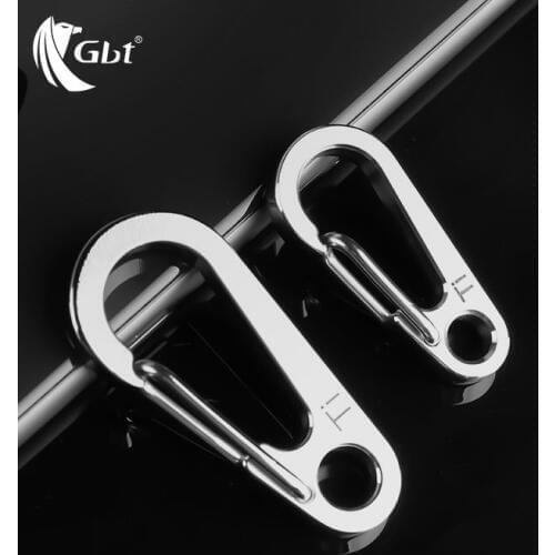 Titanium Keychain alloy key titanium alloy tool kit buckle durable and not damaged