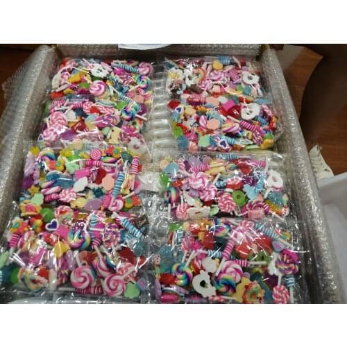 Candy Land 3D nail charms (Assorted Mix) 30Pcs 3D Kawaii nail charms Slime Charms Cute Set Mixed Candy Sweets Charms Lollipop