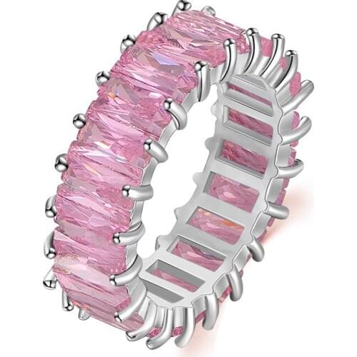 HIBRIDE Fashion Clear Cubic Zirconia Unique Design Rings for Women CZ Paved Austrian Fashion Jewelry Party Accessories R-278