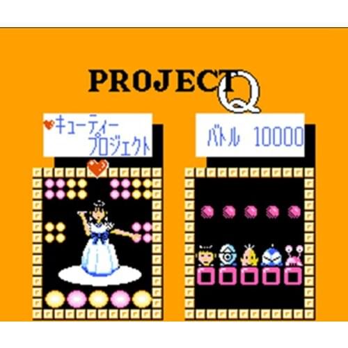 Project Q 60 Pins English Version Game Cartridge for 8 Bit 60pin Game Console