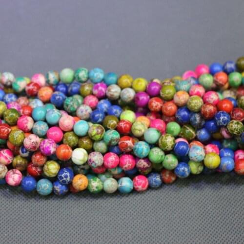 Kindgems, 10mm Rainbow Stone Necklace Beads, Sediment Slice Loose Beads Drilled Slab Women Fashion Accessories Jewelry Making