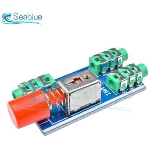 Audio Switching Board A / B TWO Audio Input Block Optional Select Output Type Module Button Switch Output Input Model BOARD