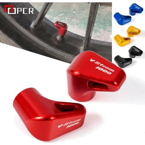 CNC Tyre Valve Air Port Cover Cap Motorcycle Accessory For Suzuki V-Strom 1000 DL1000 2014-2020 V-STROM 1000/XT 2019 2020