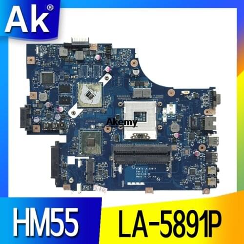 MBR5402001 NEW70 LA-5891P for ACER 5741 5741G Laptop Motherboard Mainboard with ATI video s988A HM55 WORKS