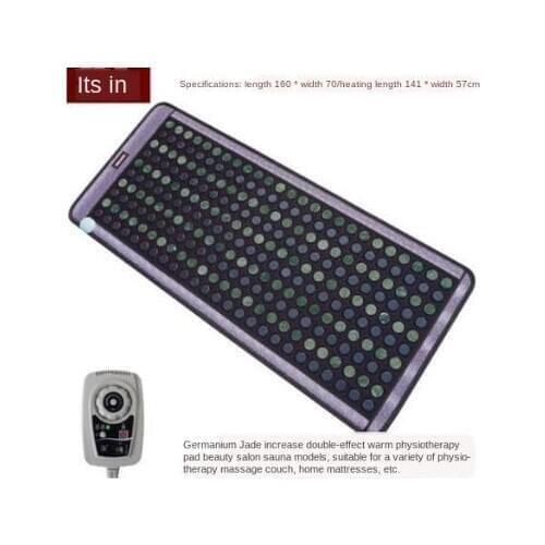 Jade heating pad beauty bed physiotherapy regimen Germanic stone Tomalin bian-stone pad winter sweat steam health heating mattre