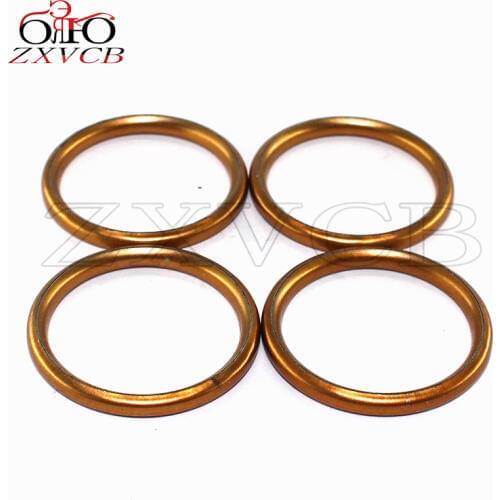 4pcs FOR HONDA TRX250TE 2002-2005 2018 Exhaust Pipe Gasket