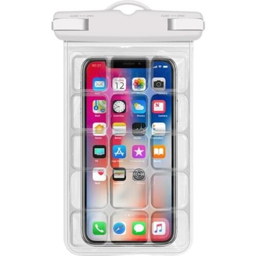 1PCS Drifting Touch Control Transparent Waterproof Touch Screen Bags Swimming Surfing Diving Bag Mobile Phones Accessories