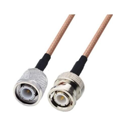 TNC Male to BNC Male Connector Pigtail Jumper RG316 Cable 50 ohm