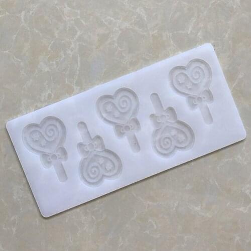 Love with Bowknot Silicone Insert Mold Cake Mold Xg834