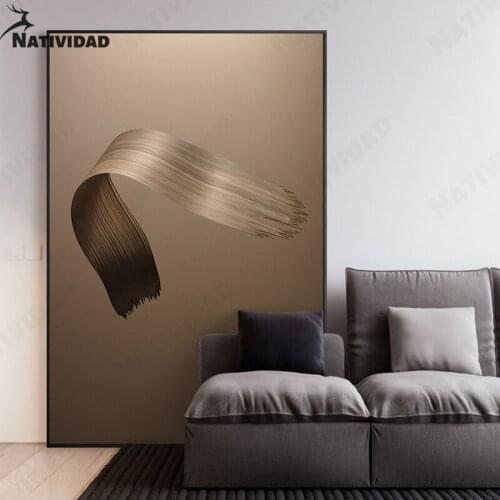 Nordic Abstract Canvas Painting Room Decor Aesthetic Painting Poster Wall Art Living Room Showroom Home Decoration