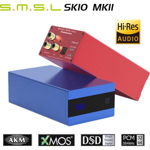 SMSL SK10 MKII Sanskrit 10th MKII AK4493 24Bit /384KHZ DSD256 High-End DAC Decoder