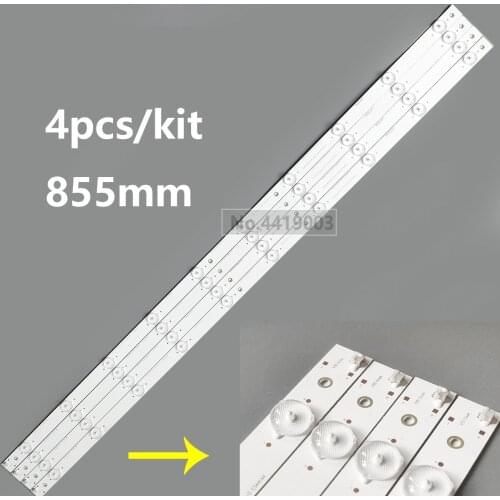 LED Backlight strip 10 lamp For 43" TV Phi lco Ph43u21 Ph43u21dsg Ph43u21dsgw
