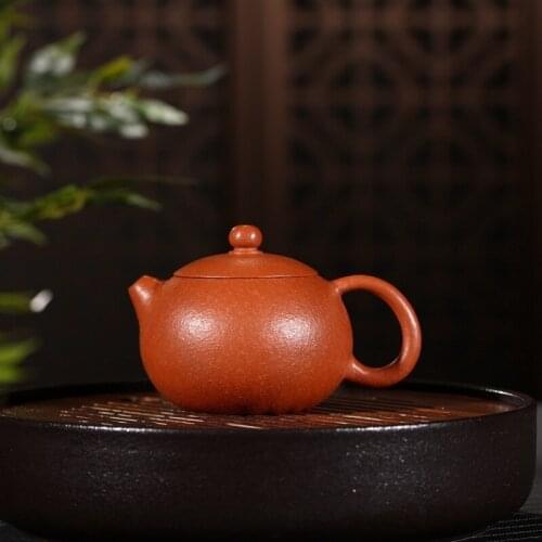 Wang fang are recommended gifts customized yixing authentic purple clay sand xi shi pot of coarse sand teapot agent