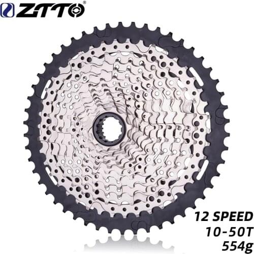ZTTO MTB 12 Speed 10-50T Cassette M6100 10-50 Sprocket 12s Cassette k7 fit for MS hub body M7100 m8100